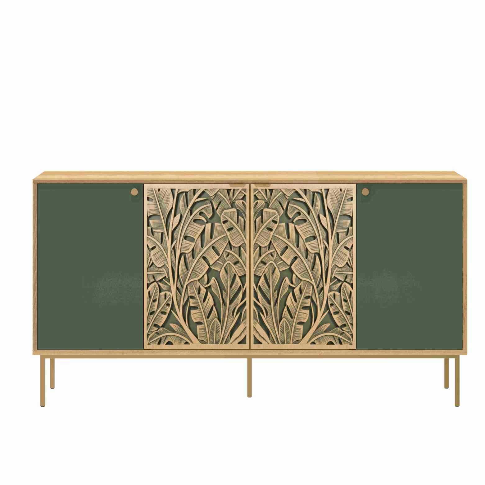 Tulumora 4 Door Cabinet